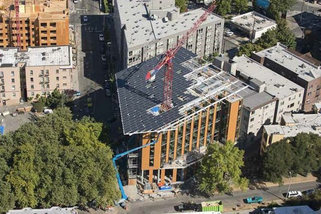 Bullitt Center Under Construction