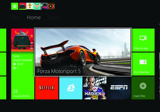 xbox home